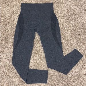 Speckled Black Contour Seamless Leggings